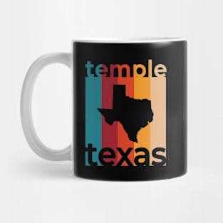 Temple Texas Retro Mug